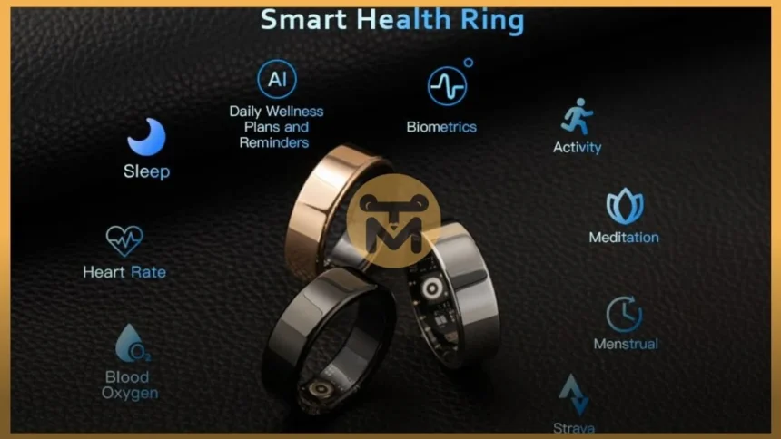 brookstone smart ring health tracker