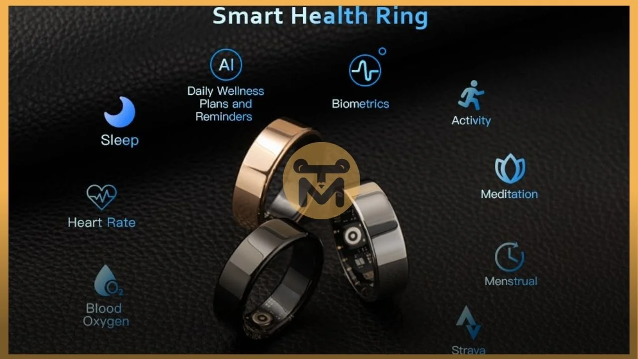 brookstone smart ring health tracker